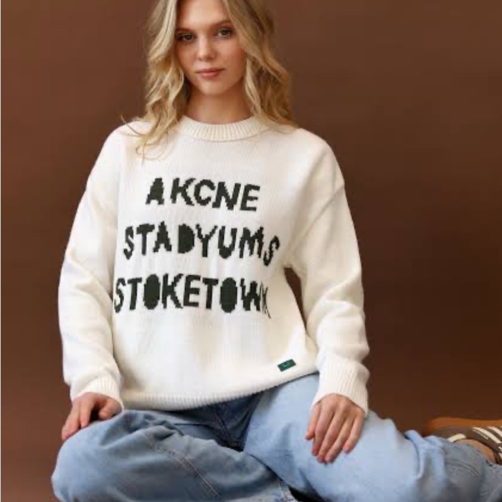 Acne Studios Sweater Face NWT Large